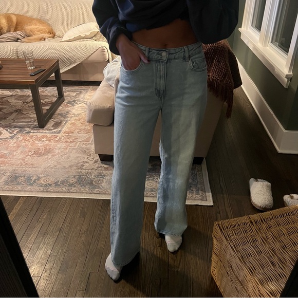 H&M Light Wide Leg Jeans - Picture 10 of 10